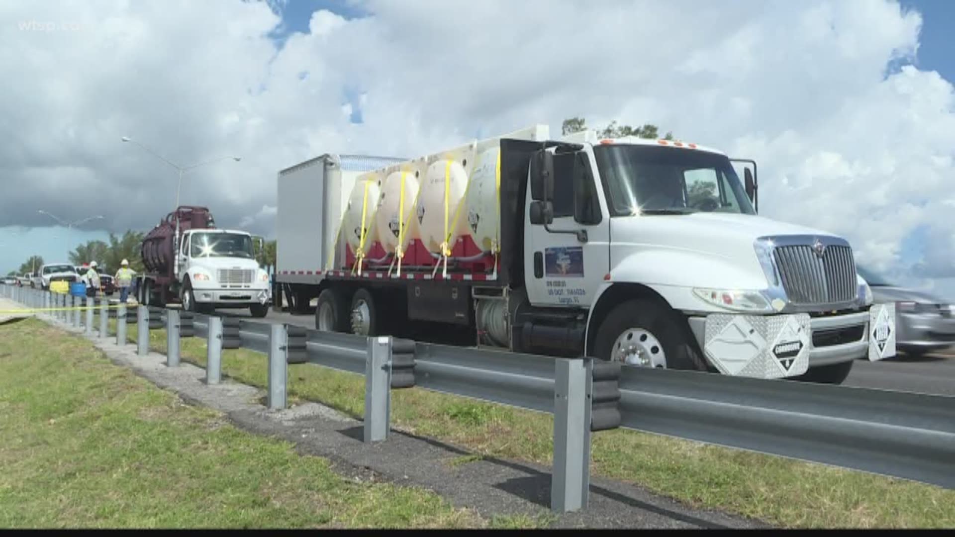 EB Lanes Of Courtney Campbell Causeway Reopen After Chlorine Spill ...