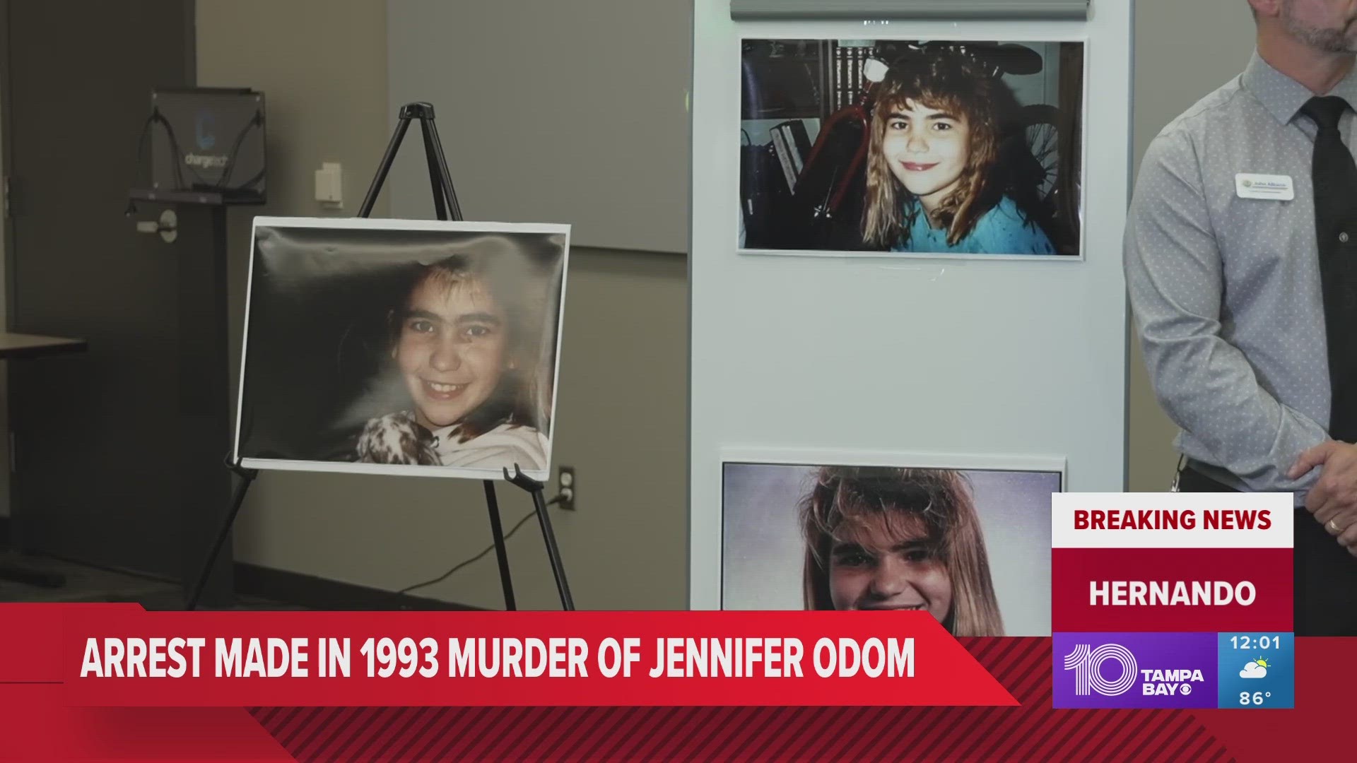 Jeffrey Crum, now 61, has been arrested in connection to the 1993 murder of 12-year-old Jennifer Odom.