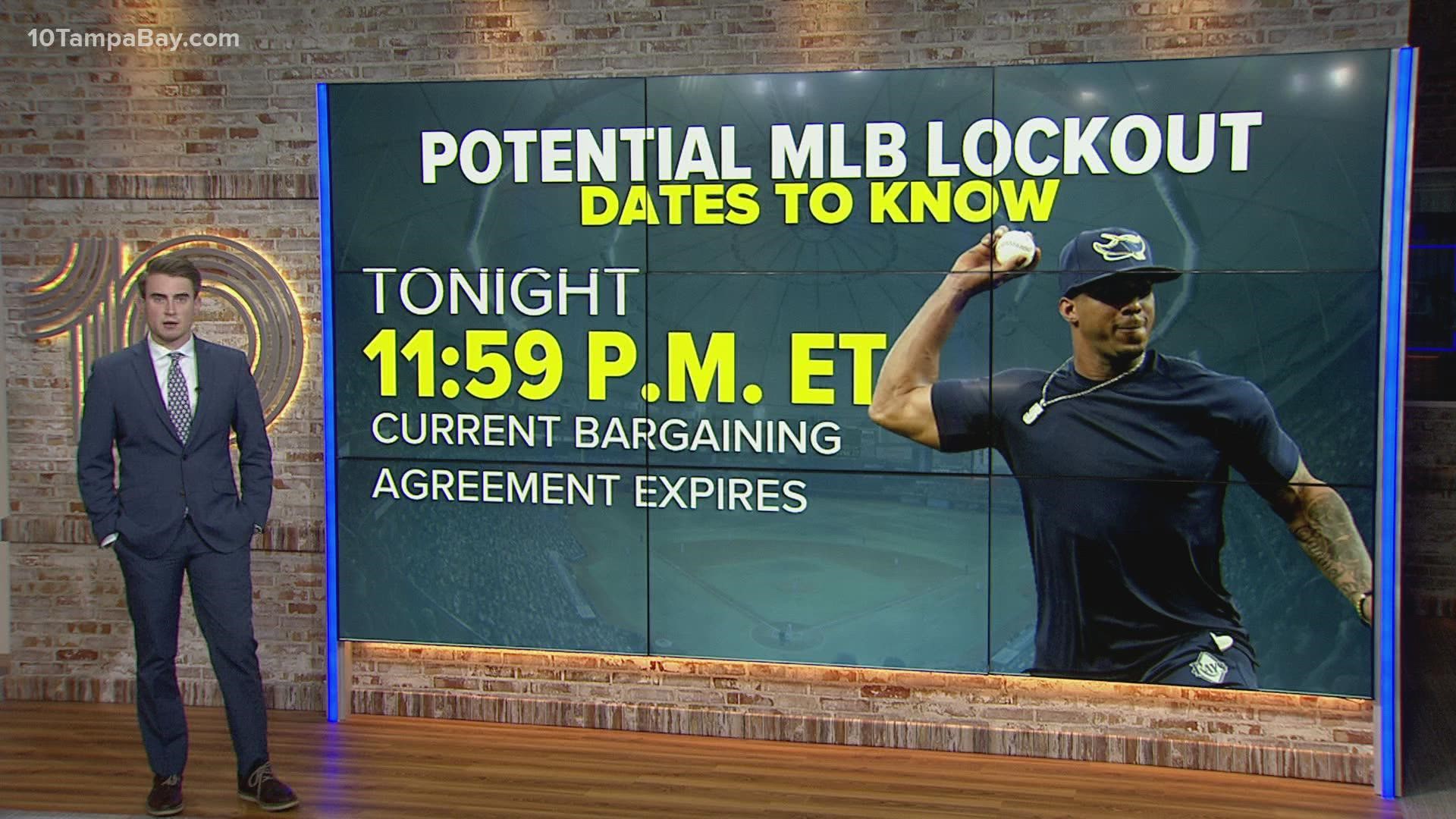 MLB owners lock out players in first work stoppage since 1995, MLB