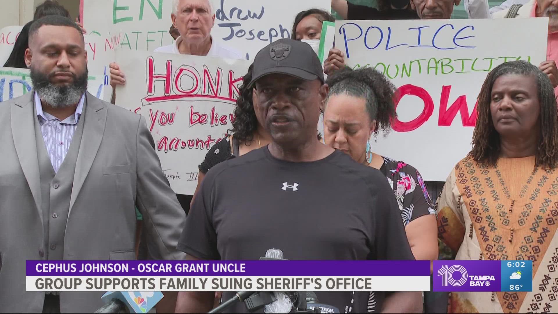 The parents of Andrew Joseph III are suing the Hillsborough County Sheriff’s Office and blaming them for their 14-year-old son’s death.