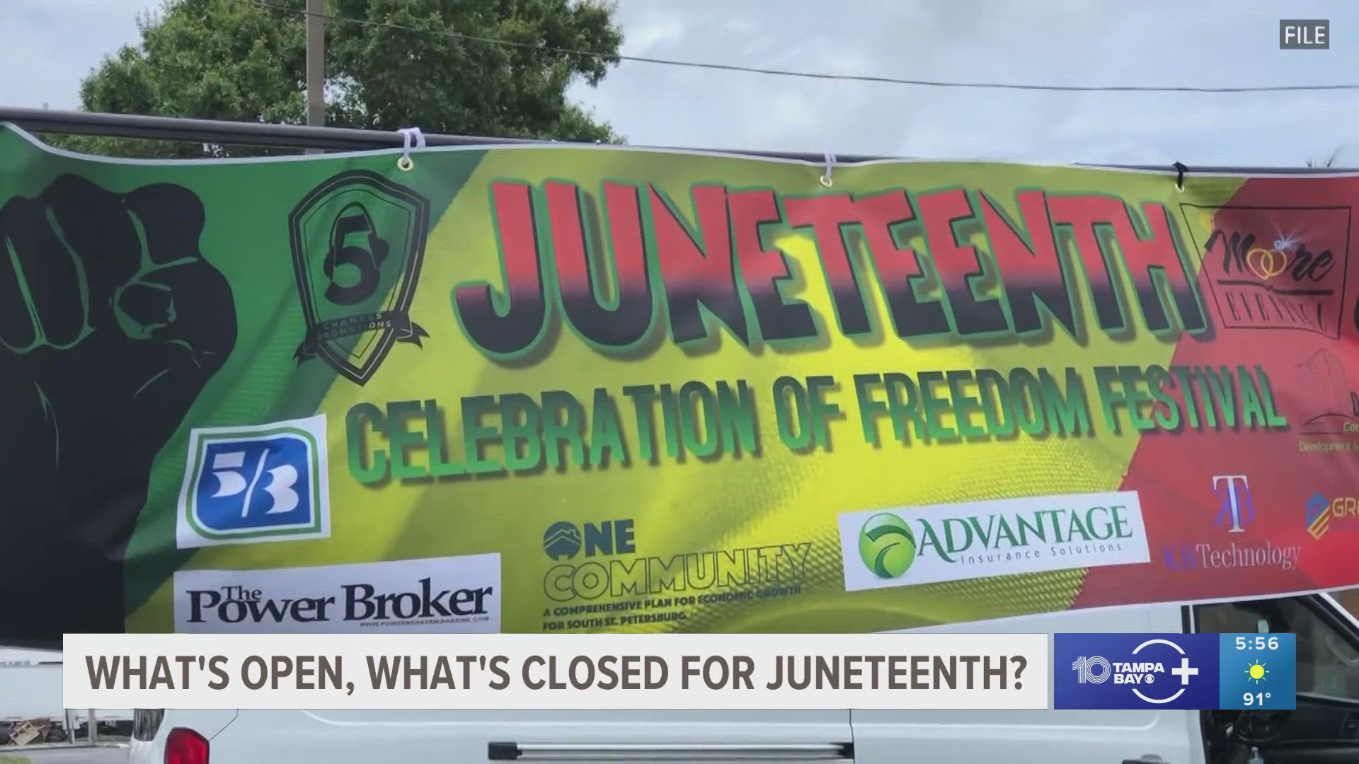 This is the fourth year that Juneteenth is considered a national holiday, commemorating the end of slavery.