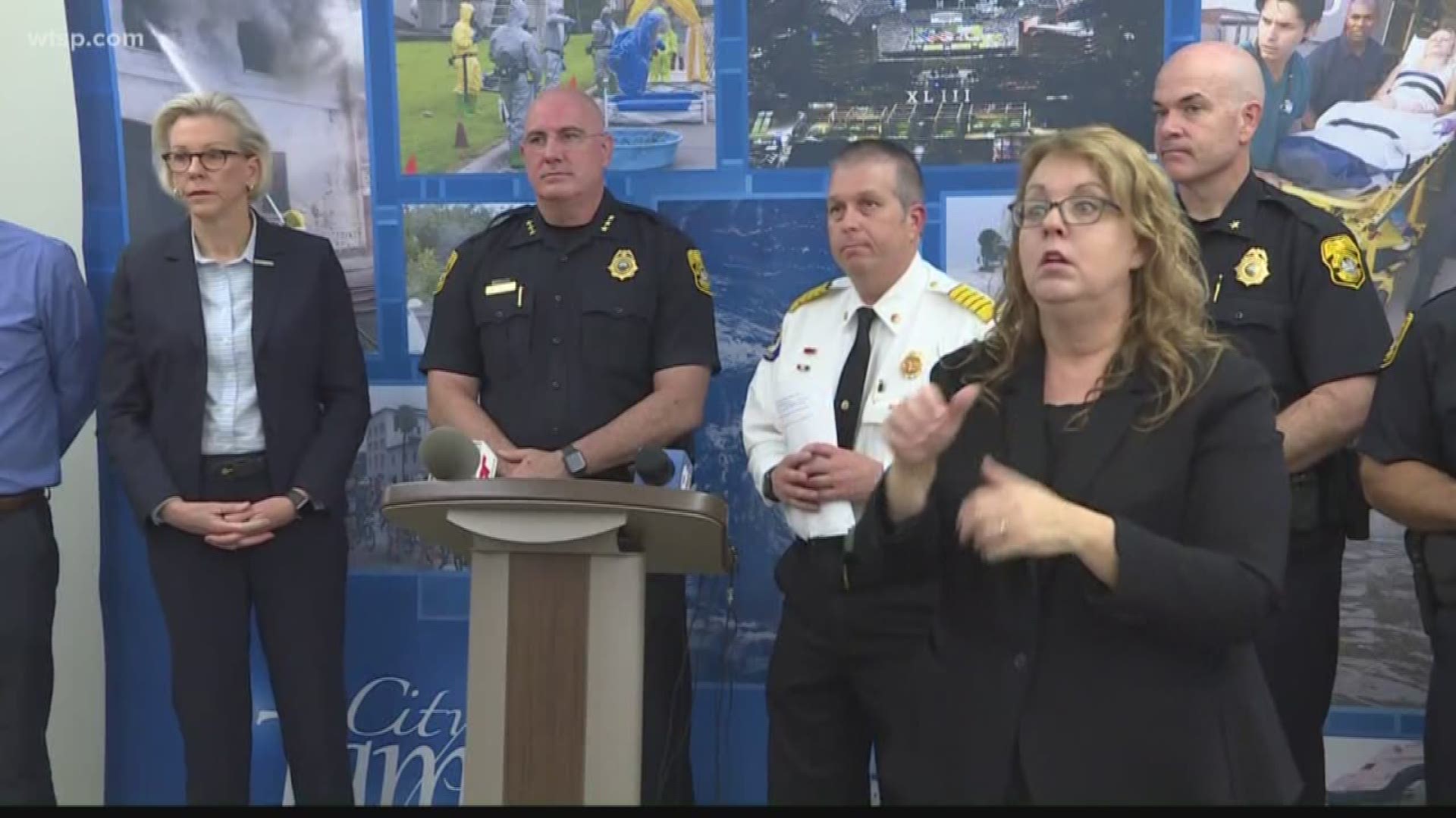 Tampa Mayor, police chief, and other officials discussed their plans ahead of the hurricane season.