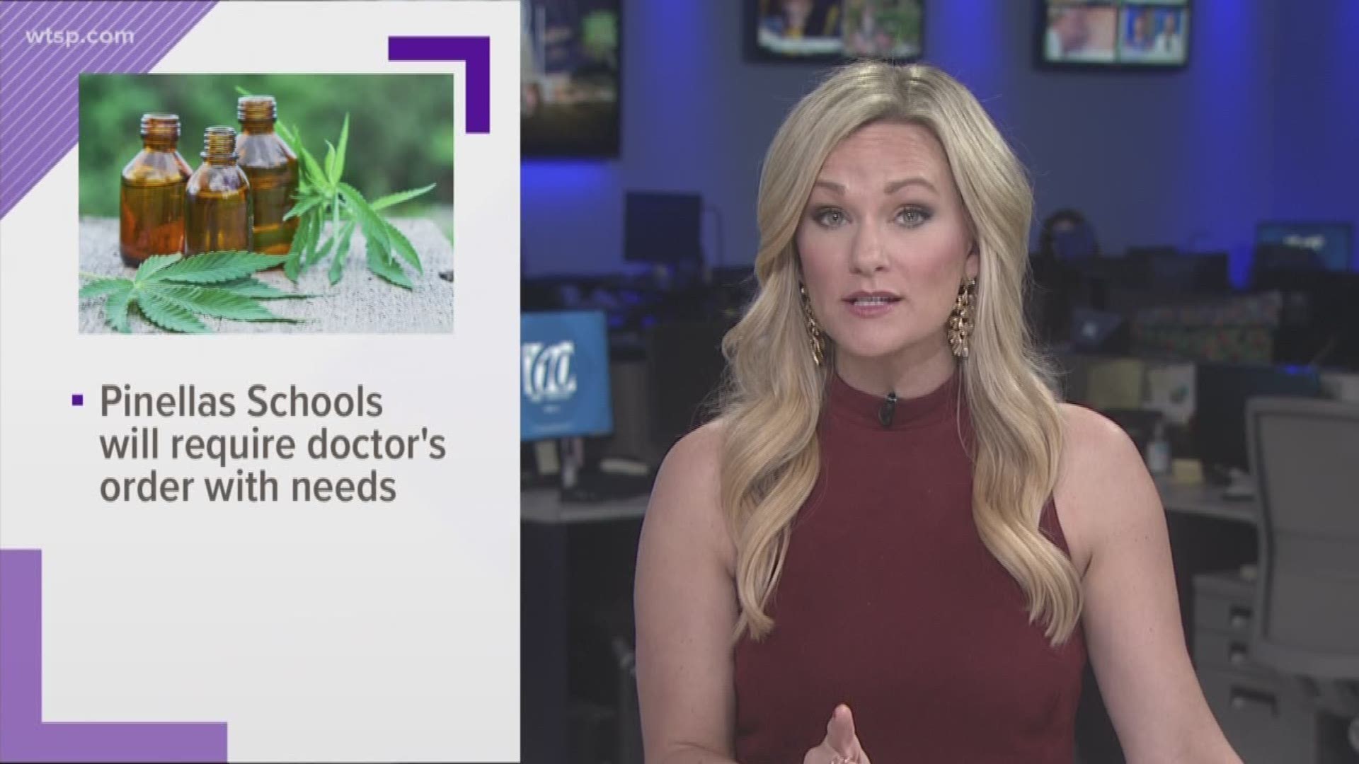 The Pinellas County School Board on Tuesday formally approved its policy on medical marijuana on school grounds.