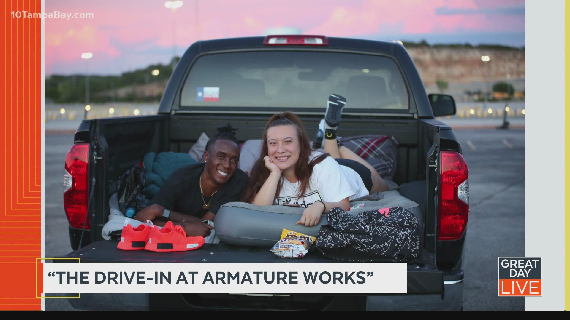 Drive-in experience sets up shop at Armature Works