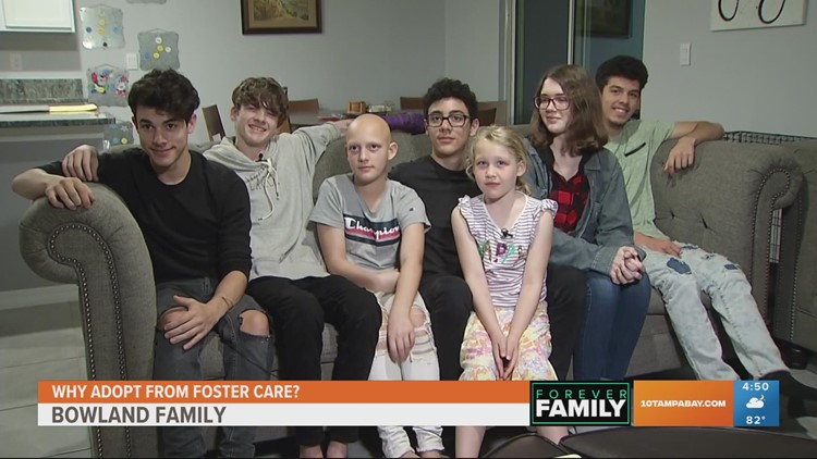 Family with 12 kids reflects on joys of adopting from foster care