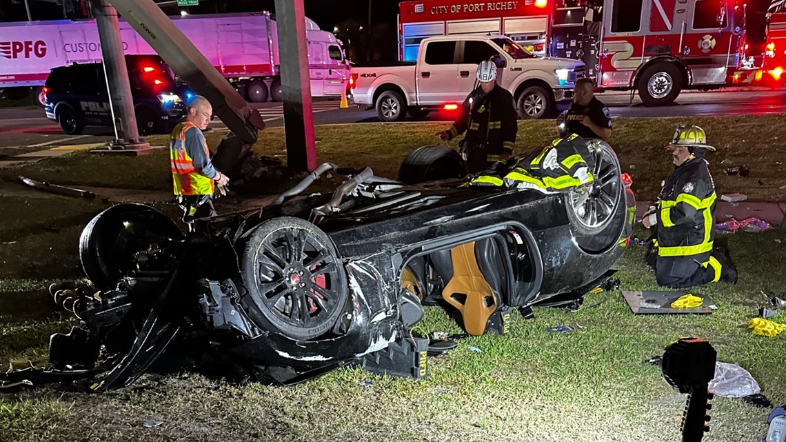 New Port Richey Crash: 24-year-old Driver Possibly Impaired | Wtsp.com