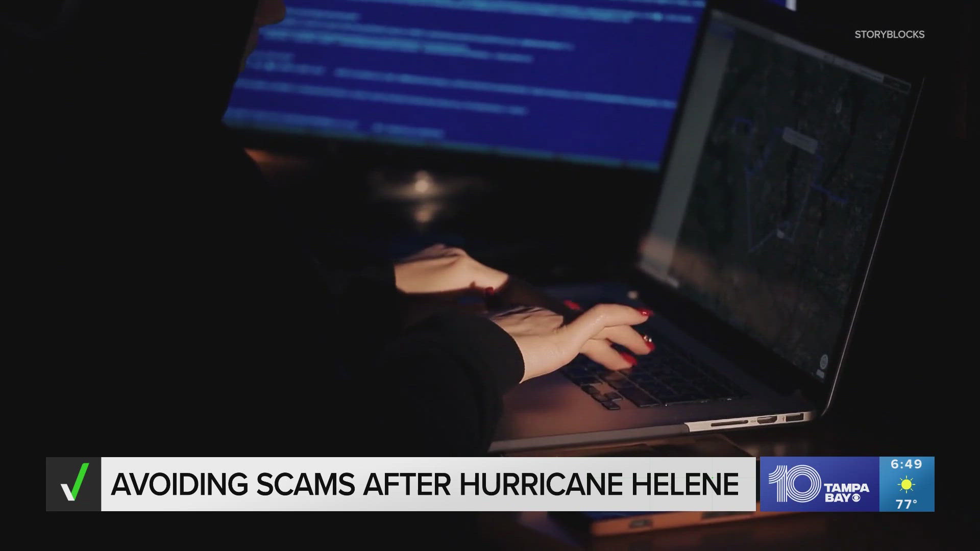 VERIFY shares how victims of the hurricane can spot scammers through texts, calls, emails and more.