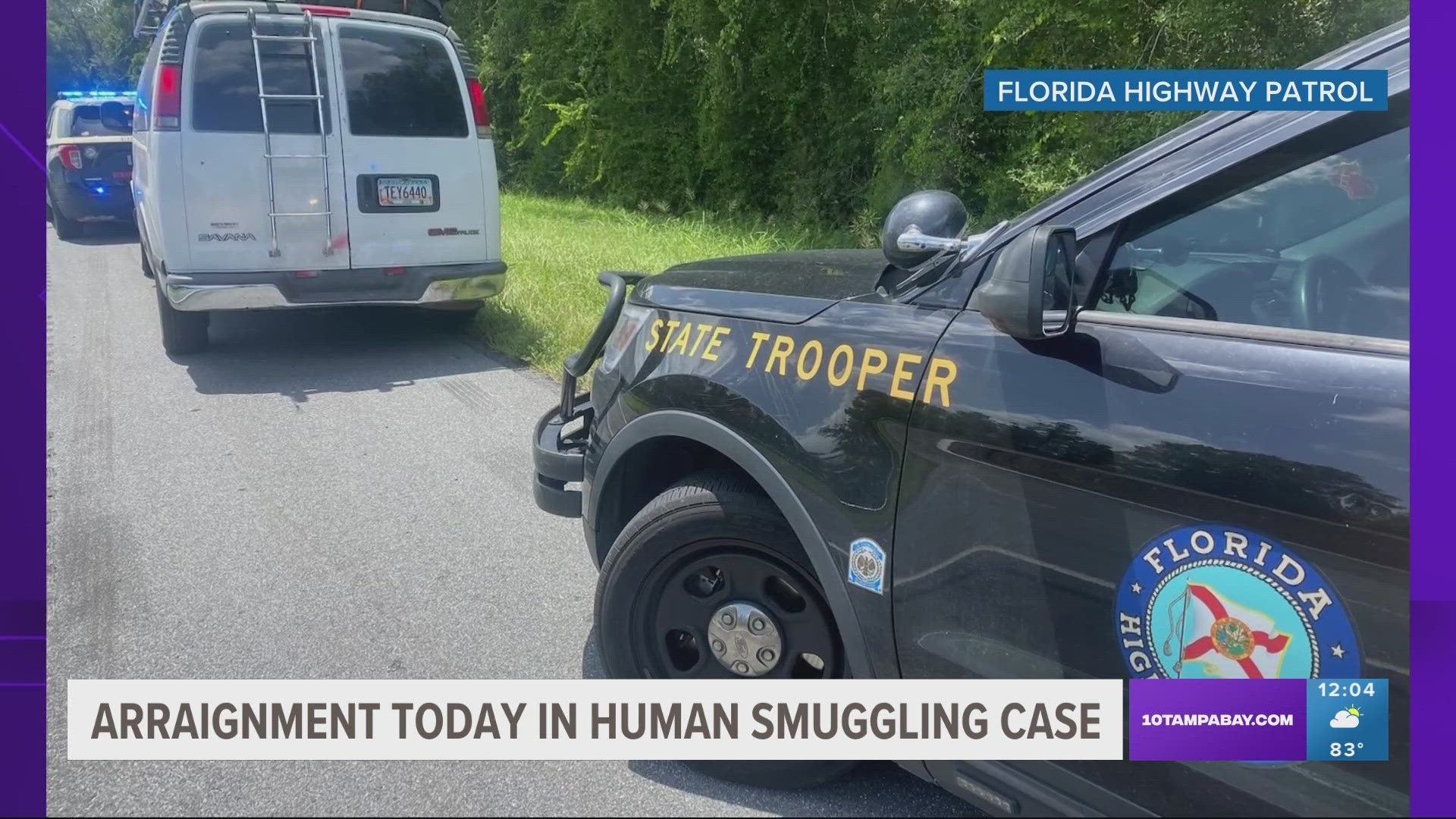 A 41-year-old man is now in the Hernando County Jail facing four counts of human smuggling and driving without a license.