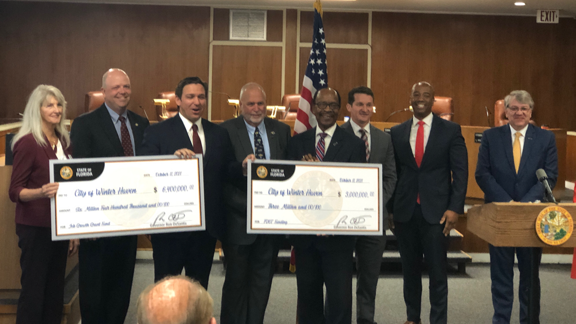 Winter Haven to receive $9.4M from Florida Job Growth Grant Fund - Vimarsana News