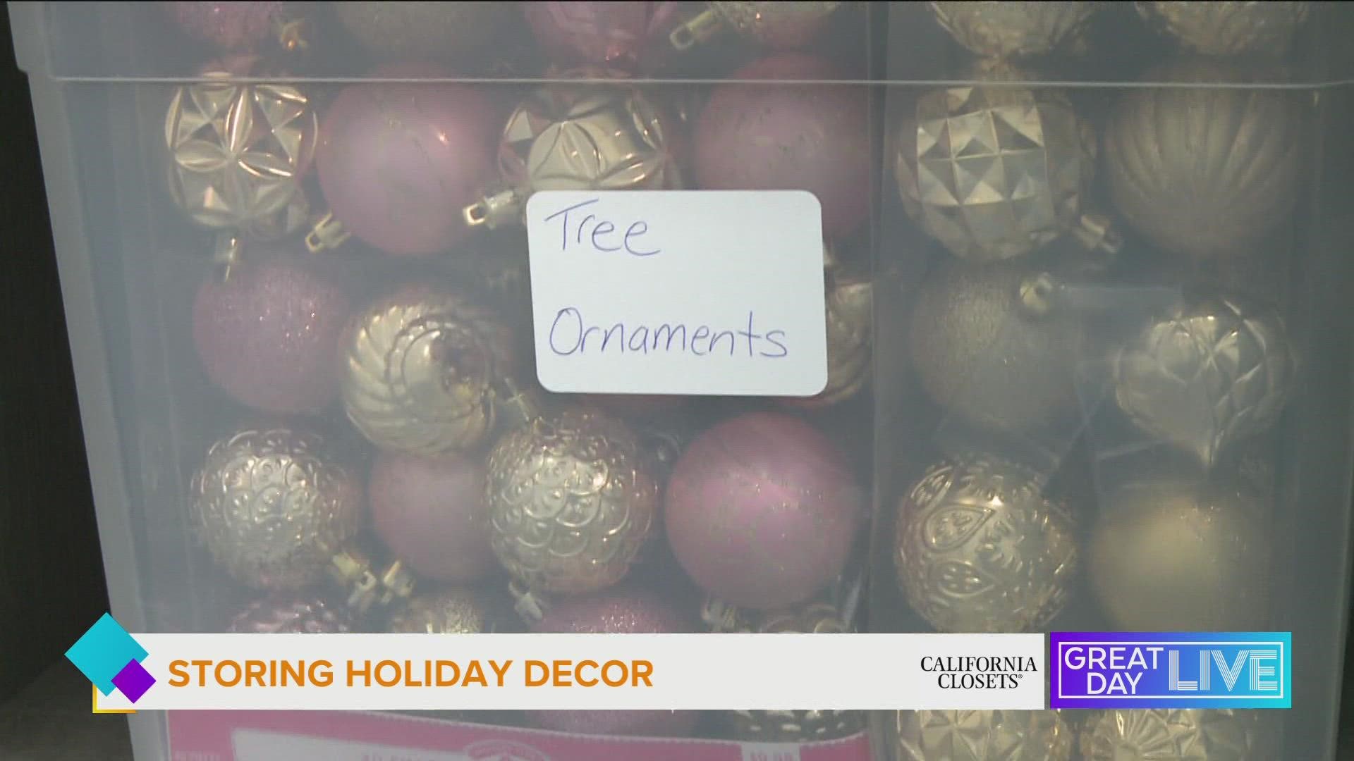 How to store your holiday décor