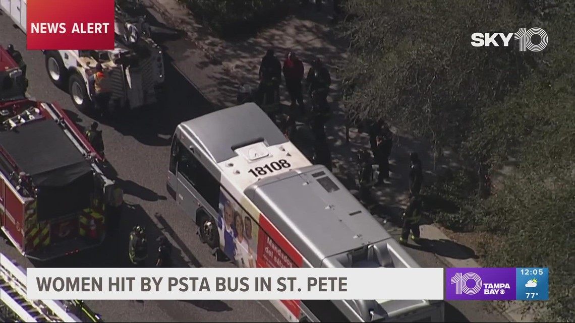 PSTA bus hits woman on MLK Street in St. Pete, police say
