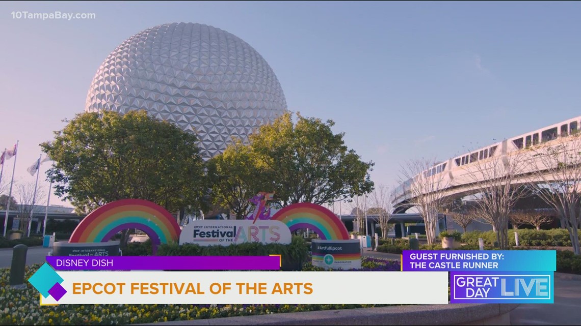 Inside the Epcot Festival of the Arts