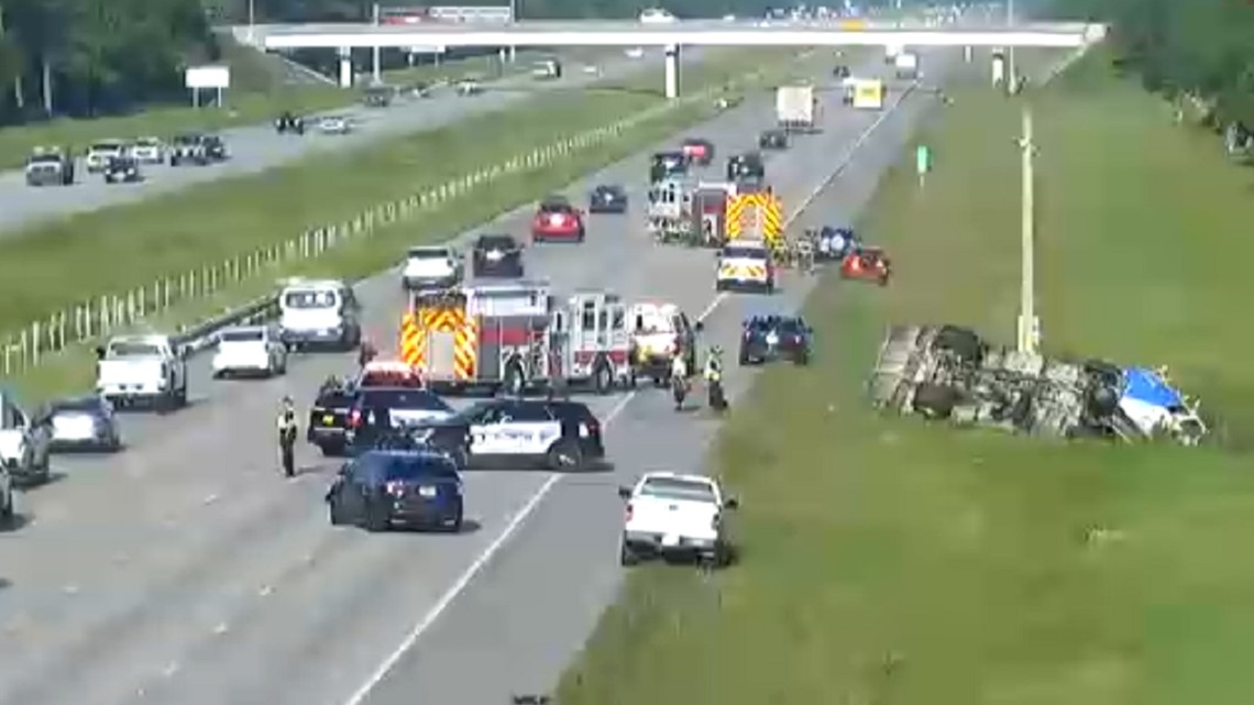 Traffic On I-75 In Sarasota County Slowed Following Crash | Wtsp.com