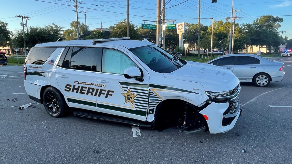 Hillsborough deputy injured after crash with alleged drunk driver ...