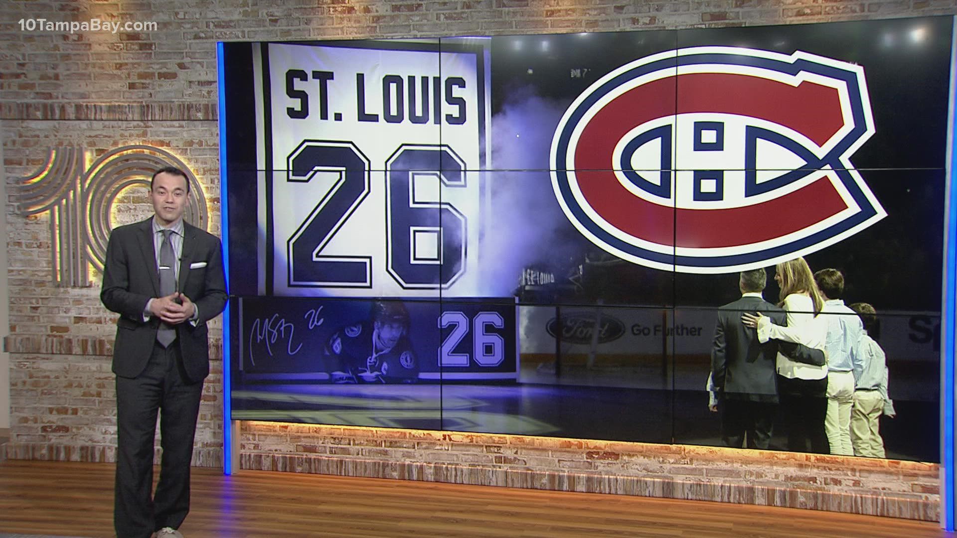 Lightning will retire Martin St. Louis' No. 26