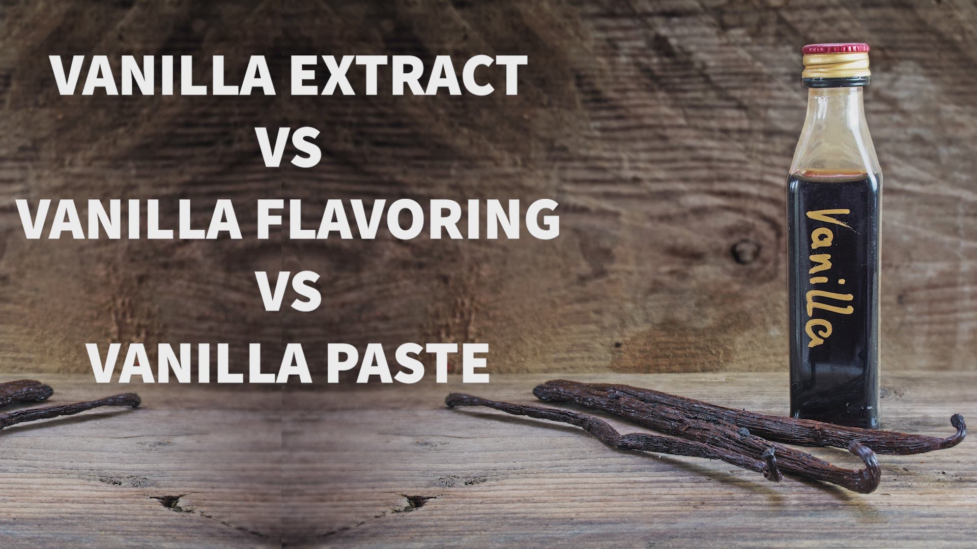 Vanilla bean paste might be gaining in popularity, but hold on to that bottle of vanilla flavoring.