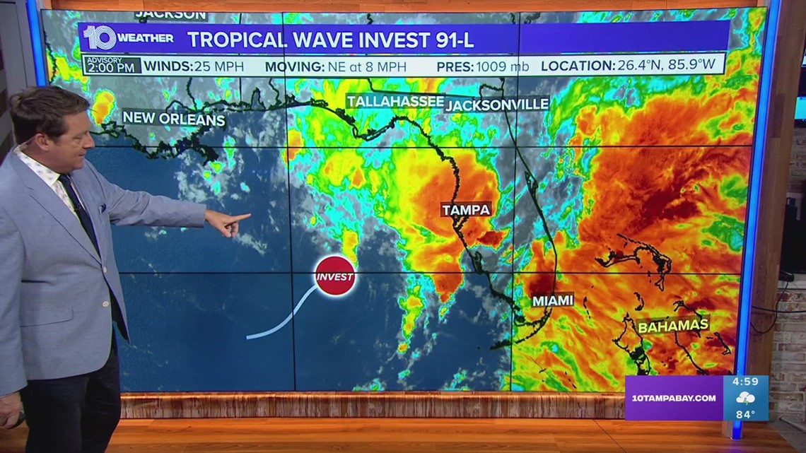 Tracking the Tropics: Gulf disturbance to become Florida rainmaker
