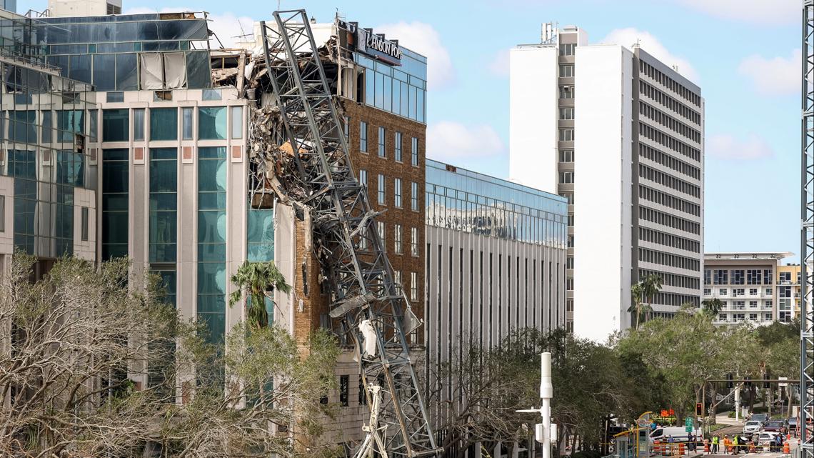 St. Pete leader talk crane safety after Hurricane Milton collapse