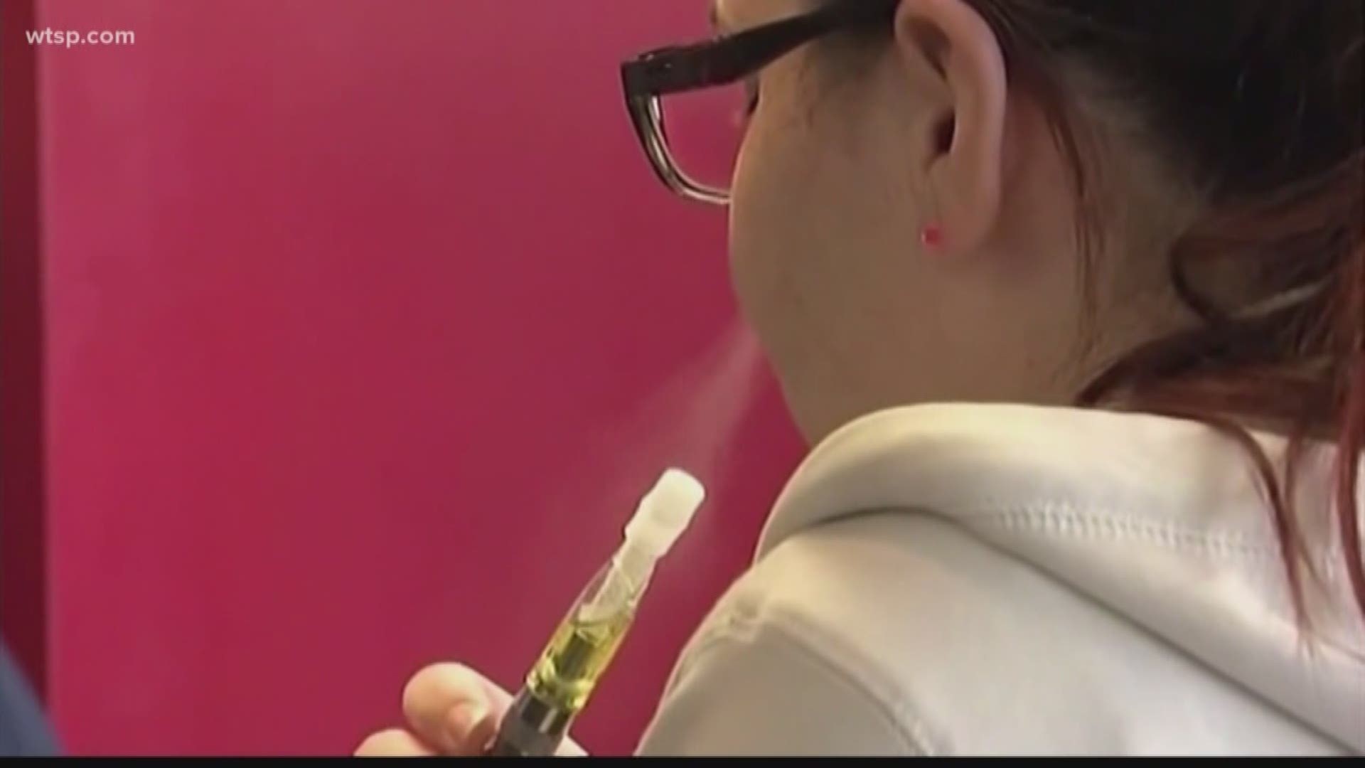 The Food and Drug Administration has a new PSA to drive home the message to teenagers that vaping can be addictive.

Here's why: There's been seen a huge surge in the number of kids trying it. Just last week, Florida Attorney General Ashley Moody met with Sarasota school leaders. https://on.wtsp.com/2Zemkcv