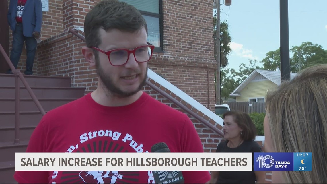 Hillsborough County teachers see pay raise but say it's not enough