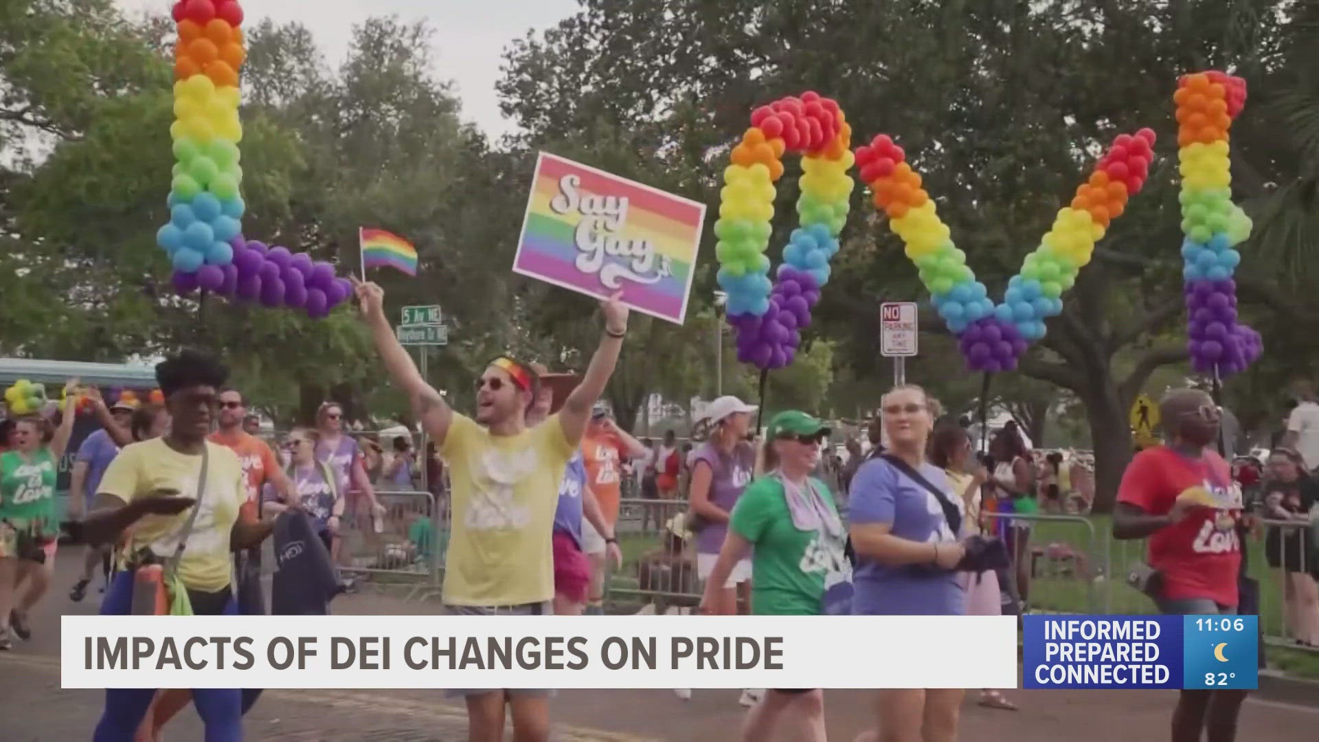 Thousands of people took to the streets of downtown St. Pete for the annual celebration.