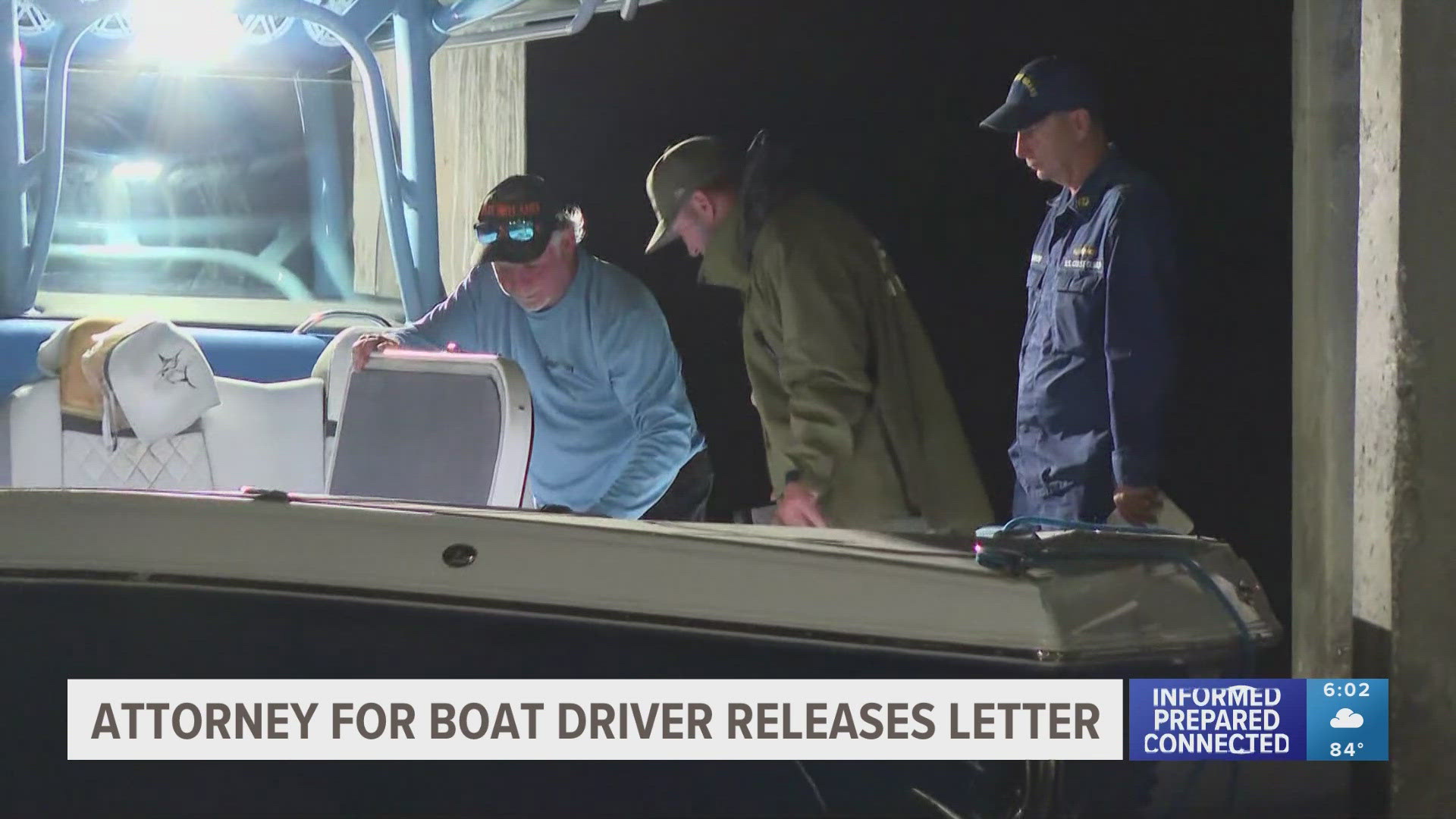 Jeff Knight was driving the boat that crashed into the Clearwater ferry, leaving one dead and many others hurt.