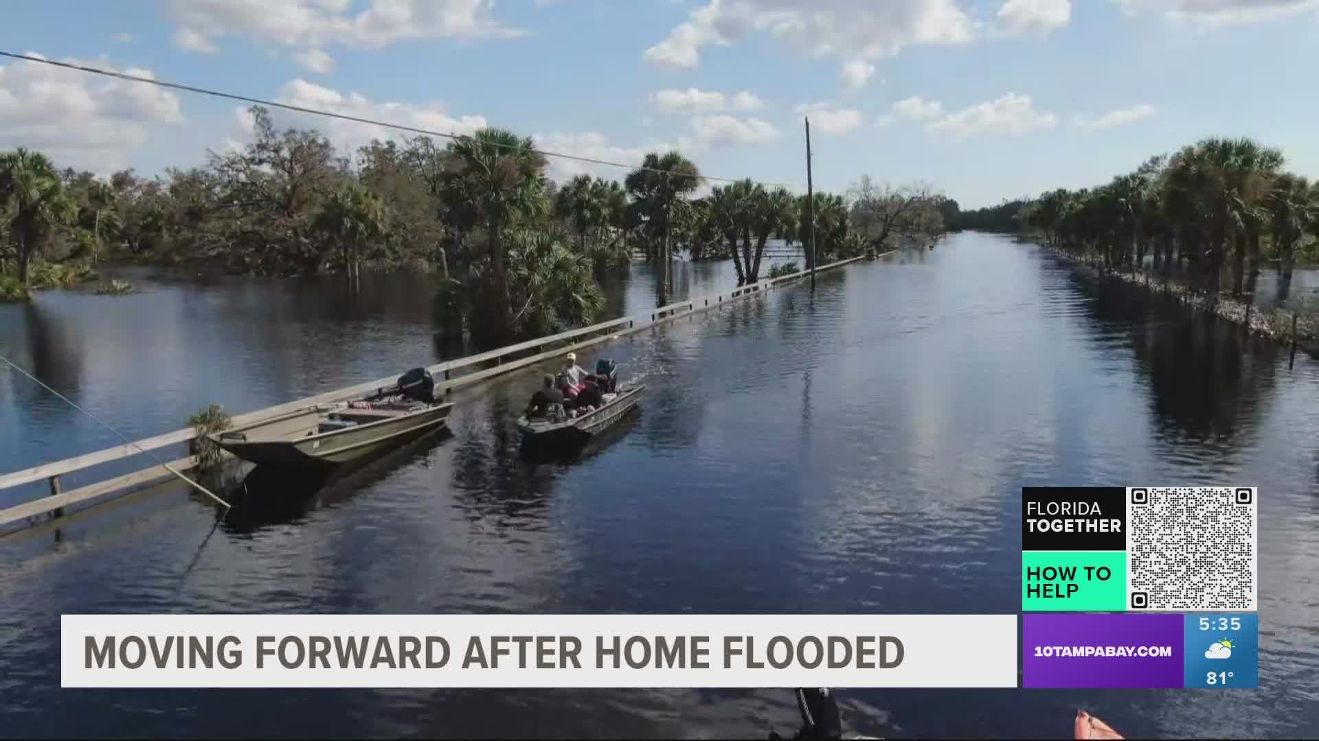 One neighbor in Venice said since living in the area for 17 years, he's never seen flooding like this.