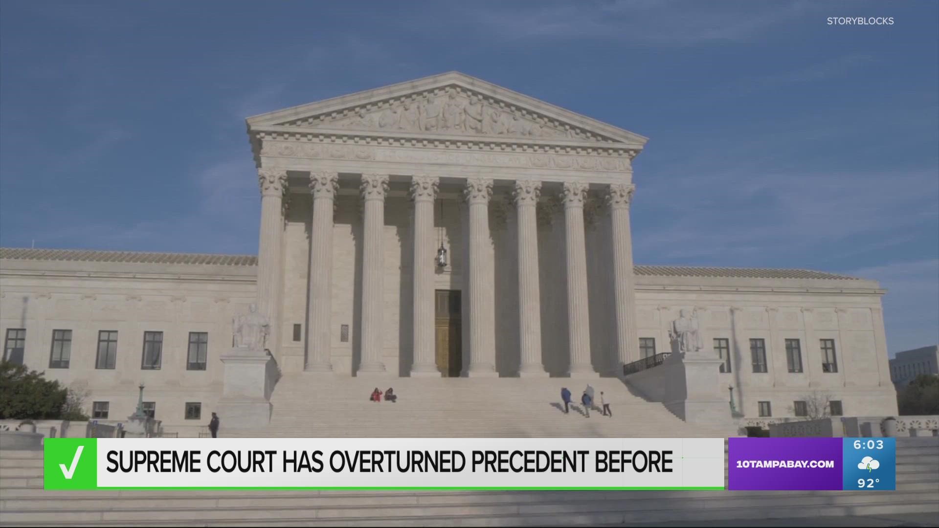According to historical records, the Supreme Court has overturned more than 100 decisions to set new precedents.