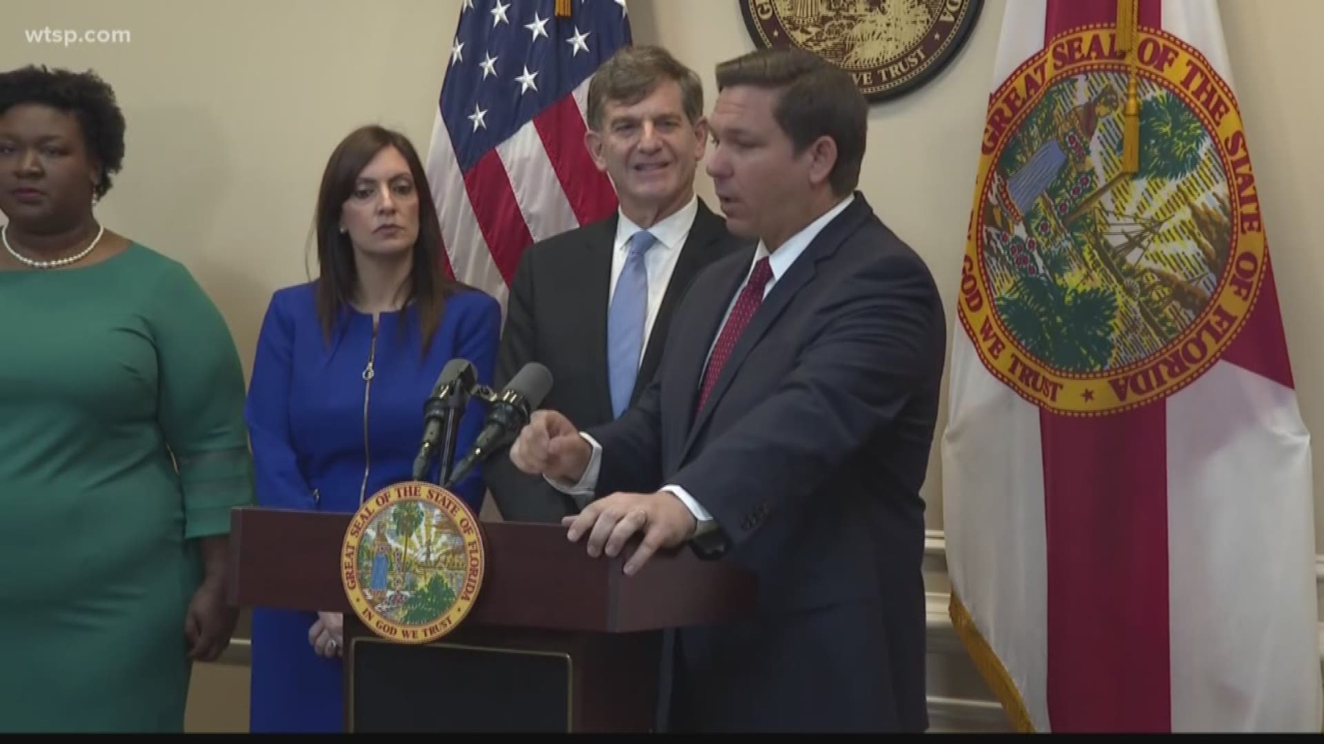 Governor Ron DeSantis was unclear Thursday on how the outbreak might affect the state’s economy.