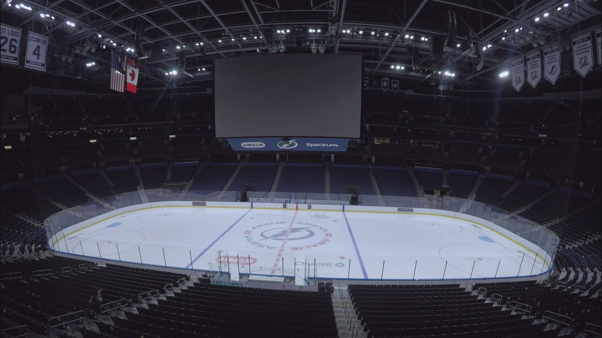 The 2019 NCAA women's basketball Final Four tournament begins Friday in Tampa. This week, workers transformed Amalie Arena from a hockey rink into a college basketball court. https://on.wtsp.com/2CZaBpd