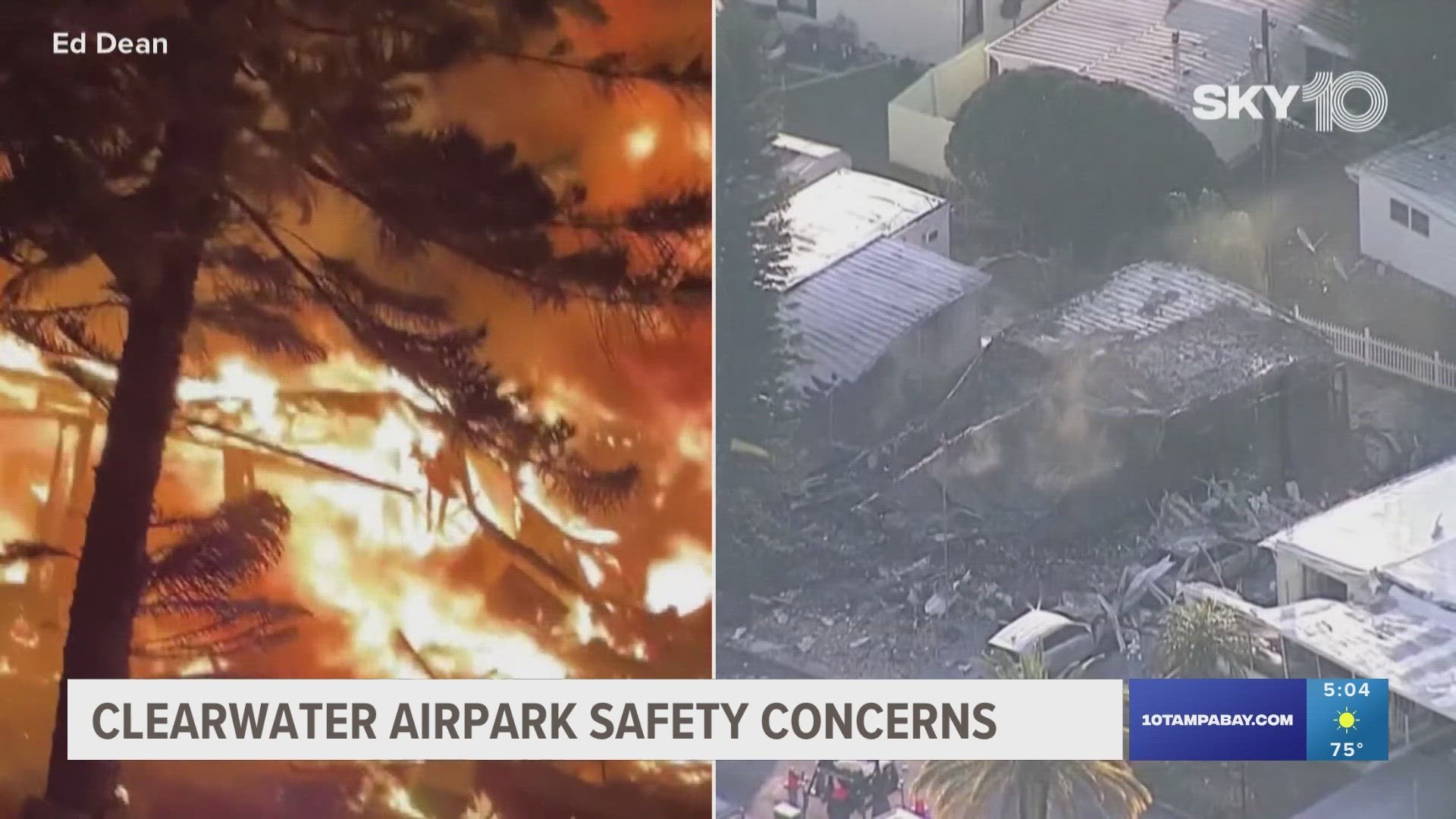 In early February, a pilot crashed into a mobile home neighborhood after repeatedly saying he could not see the runway lights of the Clearwater Airpark.