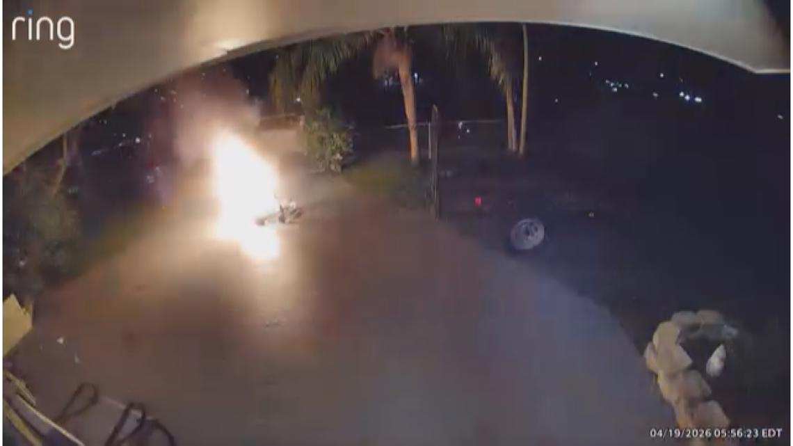 VIDEO: Electric wheelchair explodes into flames due to lithium-ion battery at Florida home