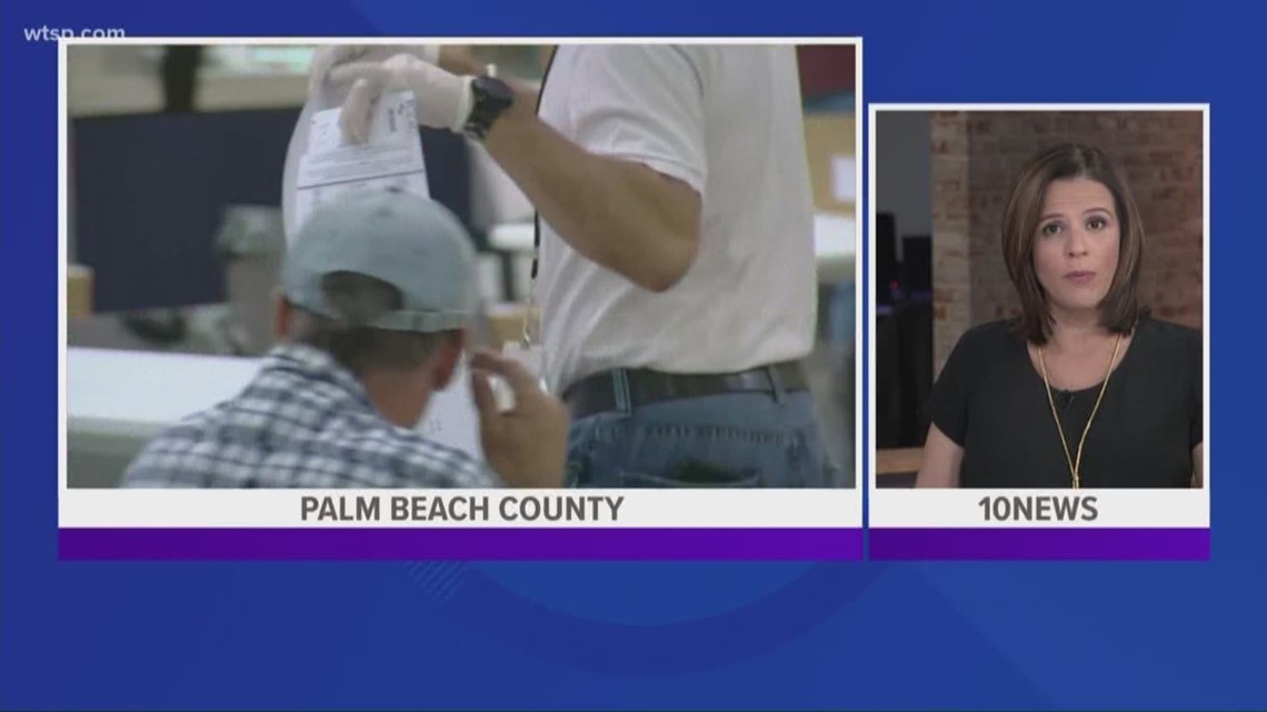 Recount Deadline Extended For Palm Beach Co Wtsp Com