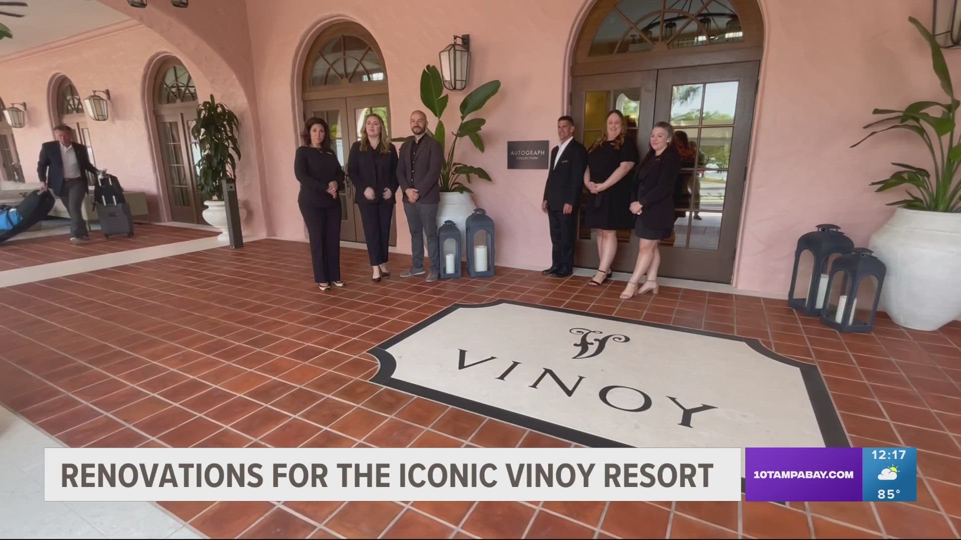 "The new, sophisticated aesthetic reflects The Vinoy’s timeless glamour and tips its hat to a longstanding legacy," a news release from the resort reads.