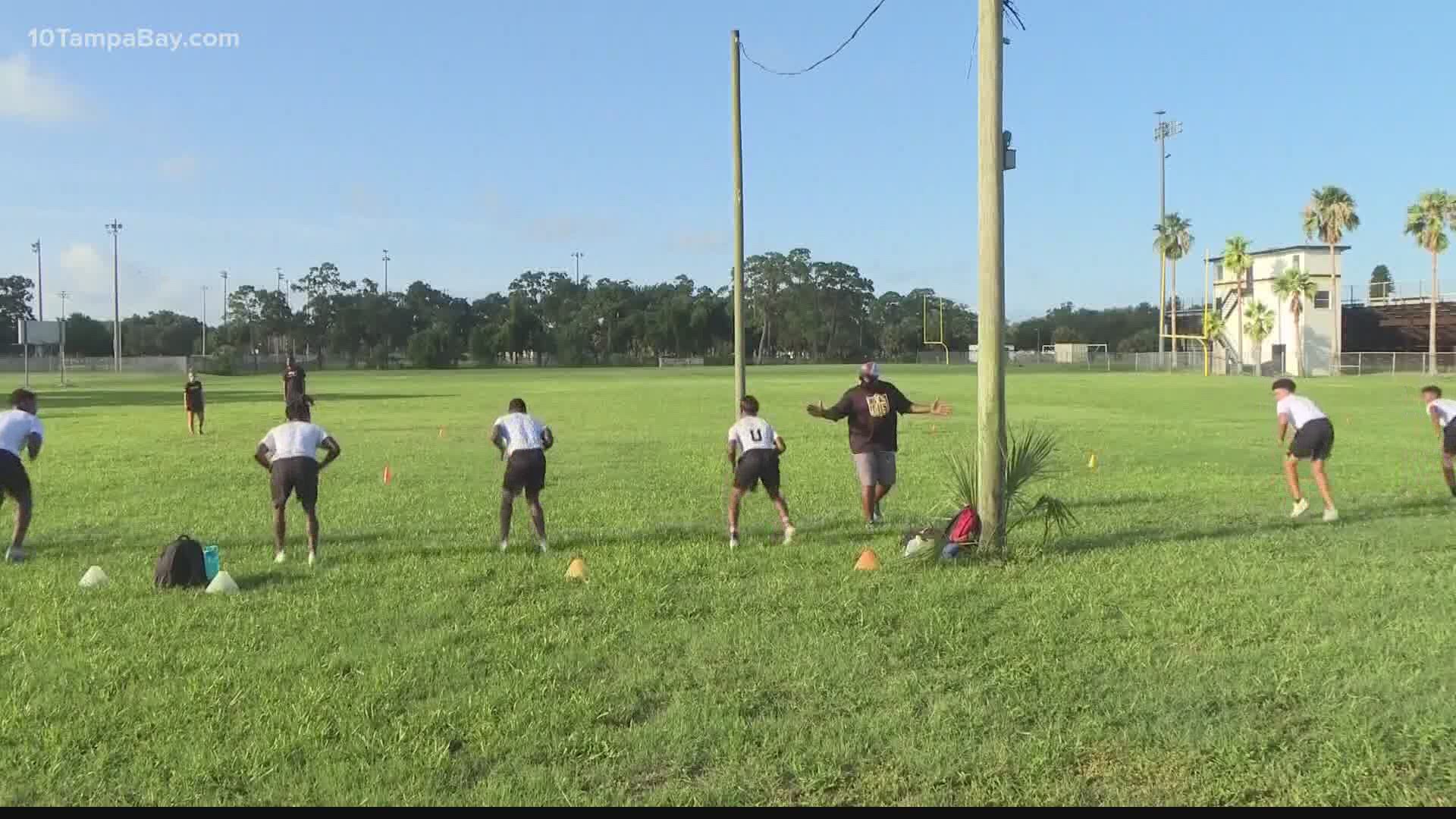 The Florida High School Athletic Association decided not the push the fall sports season and instead leave start dates up to individual school districts.