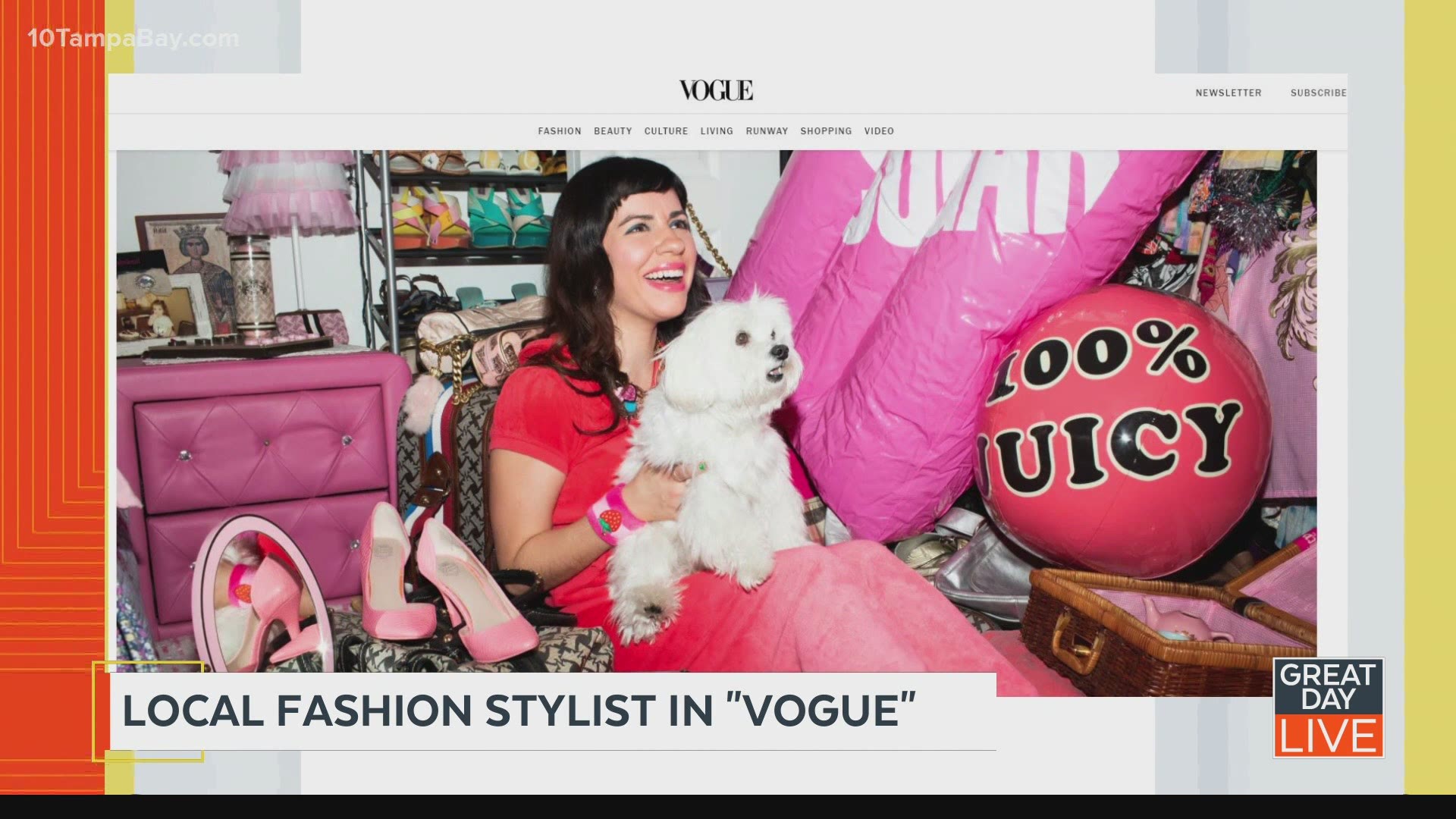 Tampa stylist featured in “Vogue” talks vintage rentals