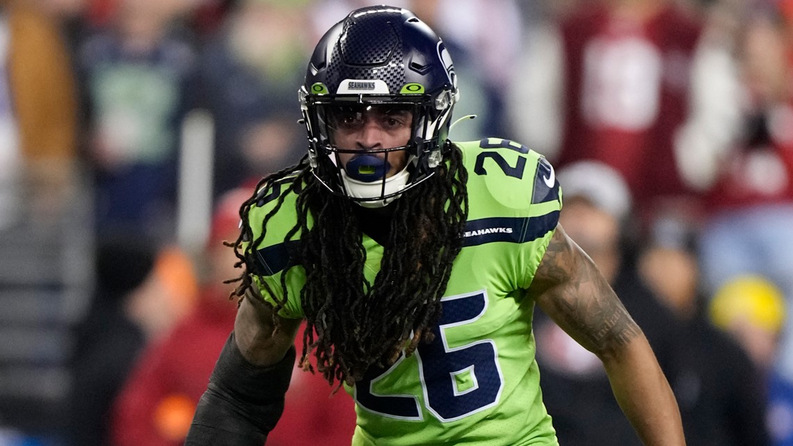 Seattle Seahawks safety Ryan Neal (26) gets set during an NFL