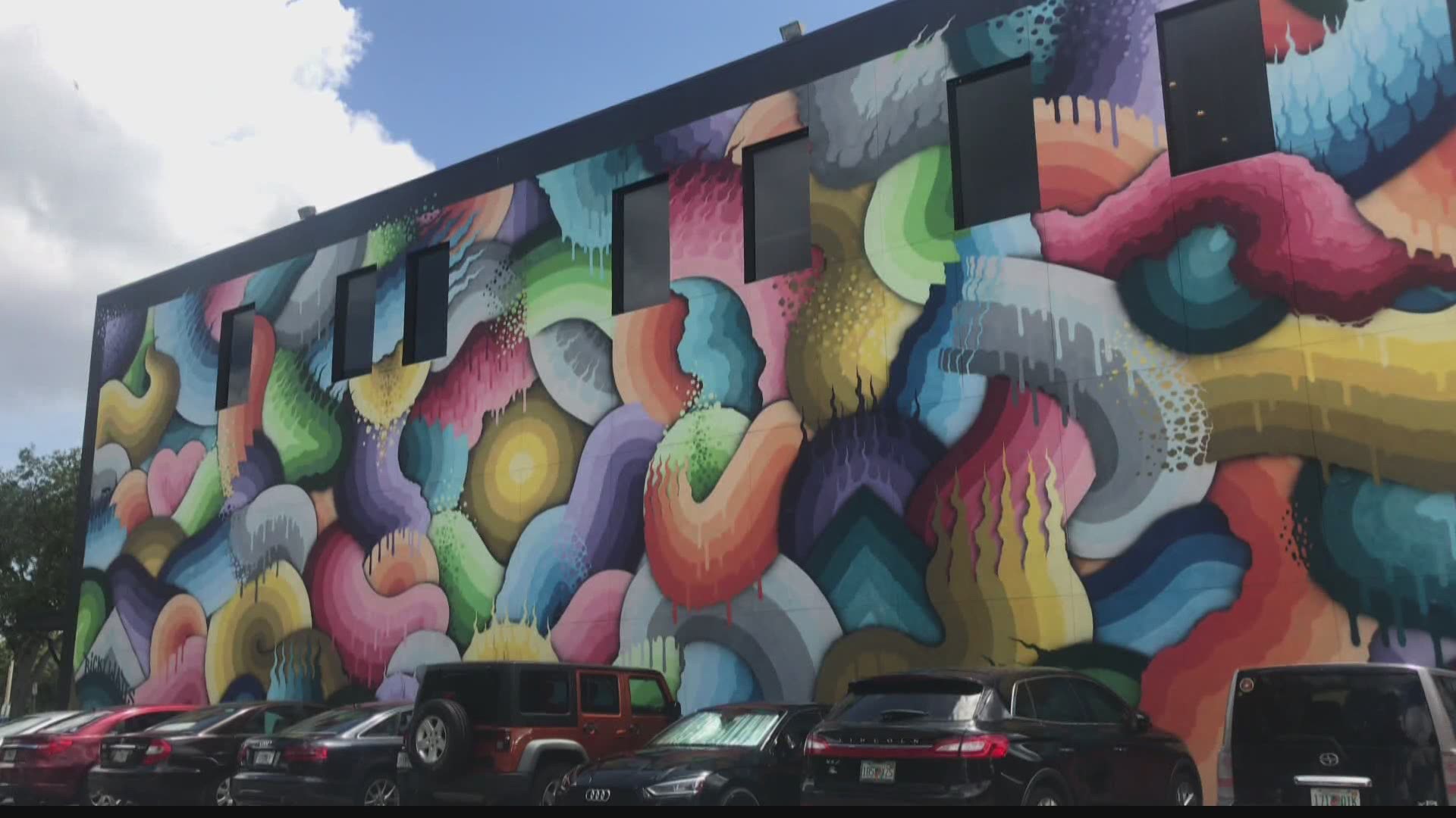 More than 80 St. Pete murals are now part of a  drive-through gallery experience and available to view through the PixelStix app.