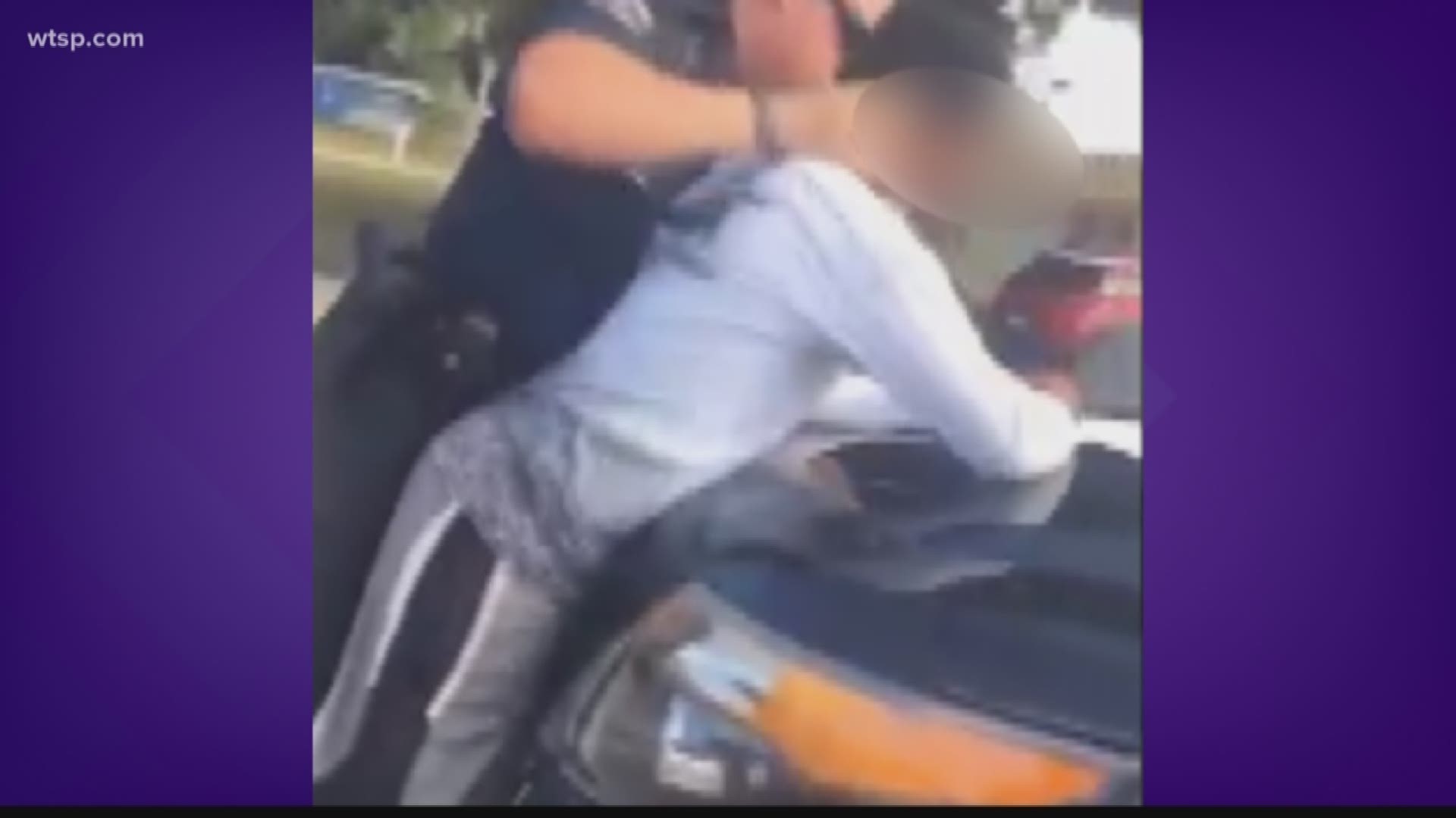 A Largo police officer was fired Tuesday after an internal affairs investigation of video that showed him grabbing a 17-year-old boy by the neck.

According to a case report obtained by 10News, Brian Livernois, 43, was accused of using inappropriate force and violating a policy regarding rude behavior or profane language. Largo Police Chief Jeffrey Undestad said the situation warranted the officer's termination.