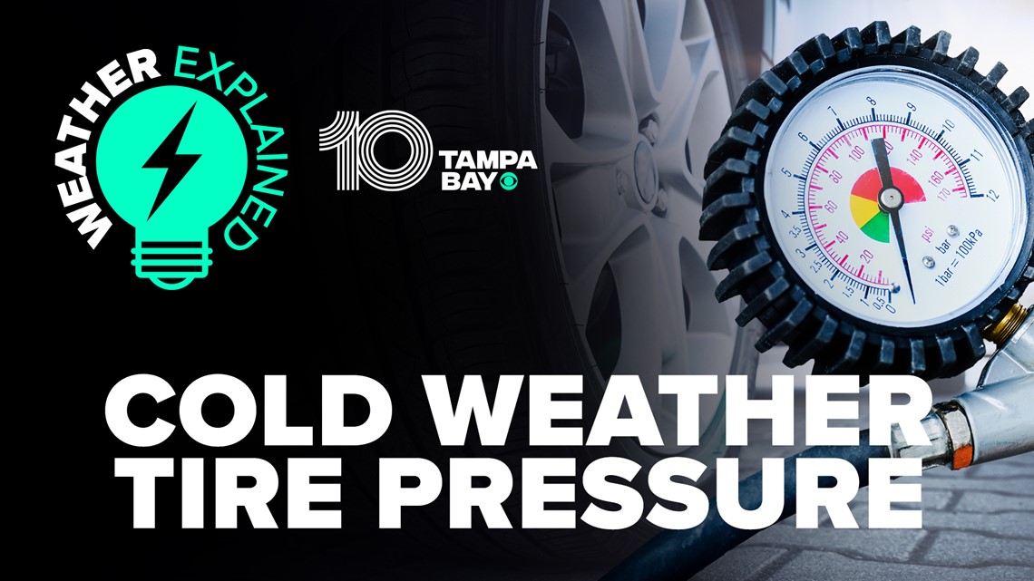 Here's how weather impacts your tire pressure
