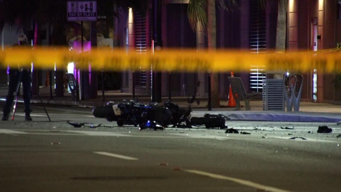 Motorcyclist killed in crash on Kennedy Blvd. in Tampa | wtsp.com