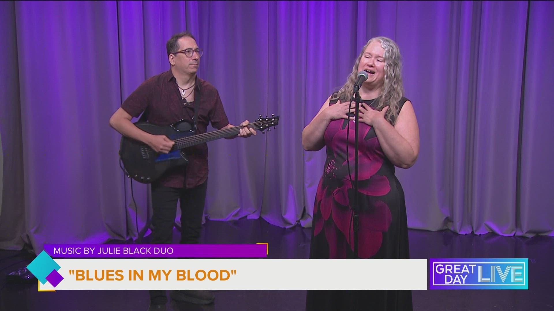 We got an amazing performance from the Julie Black Duo ahead of their big show at the Chasco Fiesta.