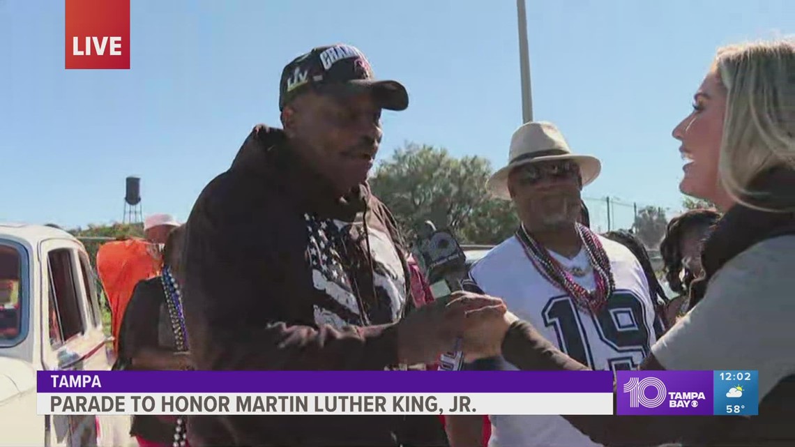 Thousands gather for Tampa's MLK Day parade