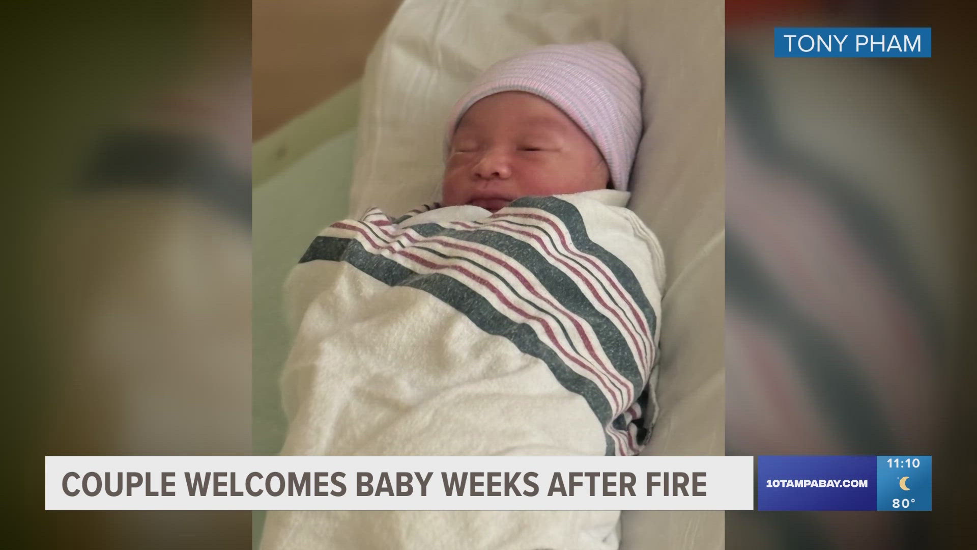 Jenny and Tony Pham introduced their baby boy Tommy Tuesday morning.