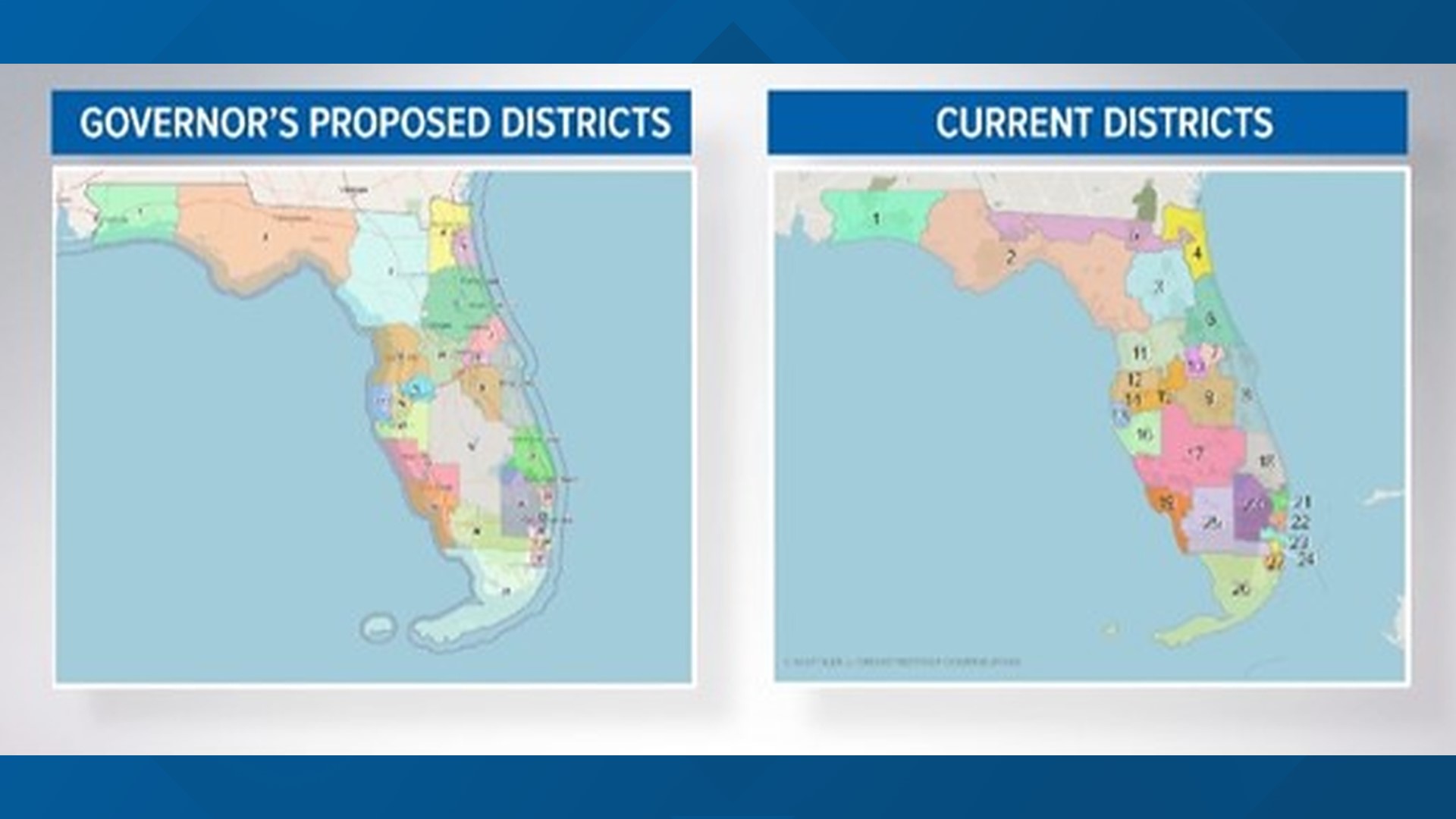 Florida House Oks Desantis Backed Redistricting Map