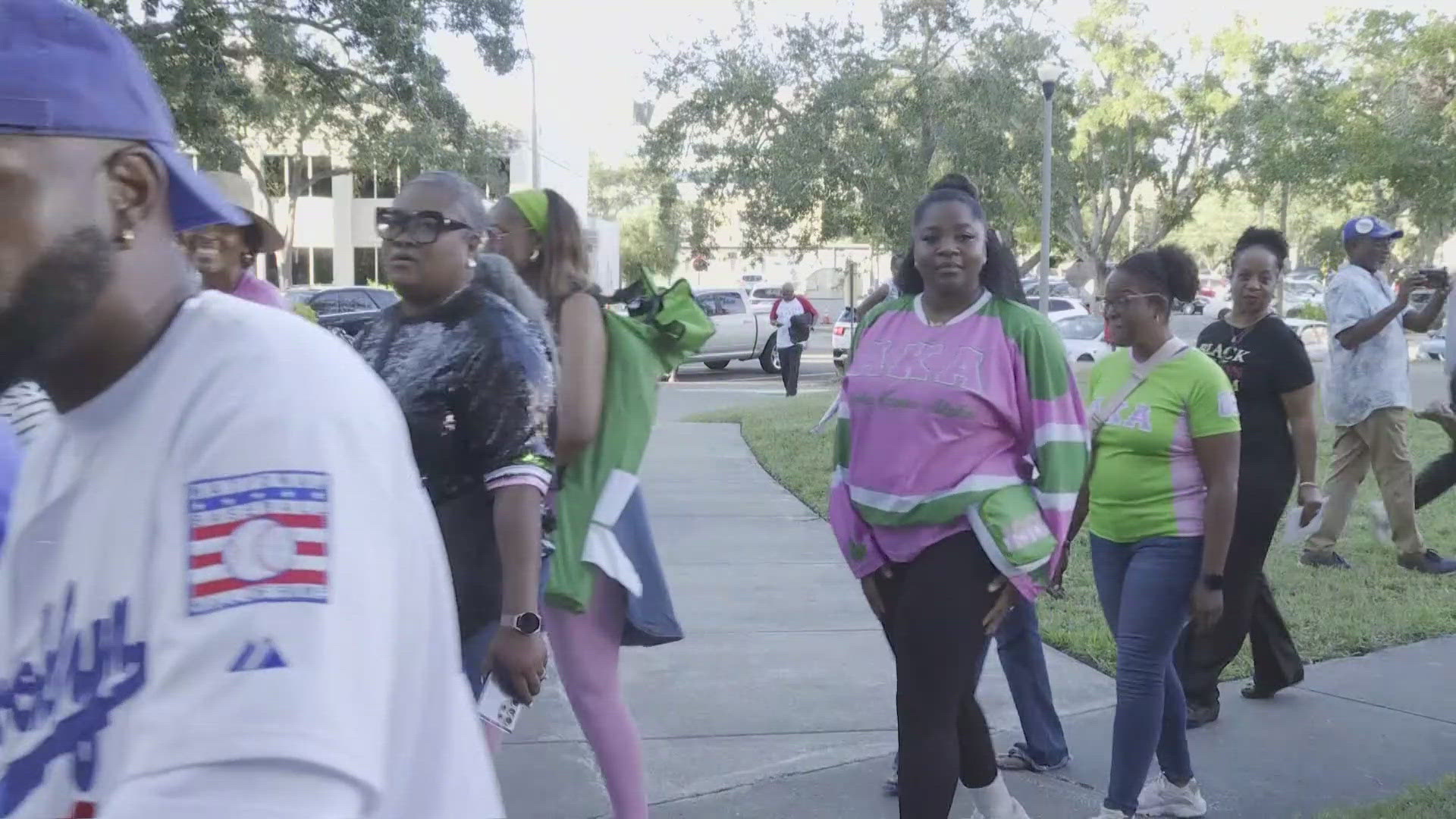 Several rallies were held in the Tampa Bay area to encourage voters ahead of Election Day.