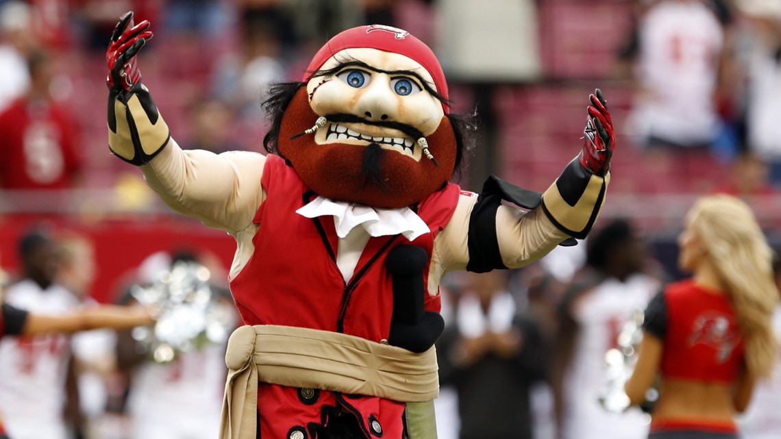 Super Bowl 2021: How Buccaneers mascot Captain Fear and Chiefs
