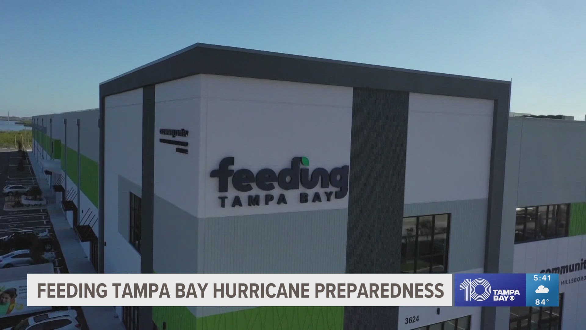 Feeding Tampa Bay, one of the largest food banks in the nation, says its new facility is built to withstand a Category 5 hurricane.