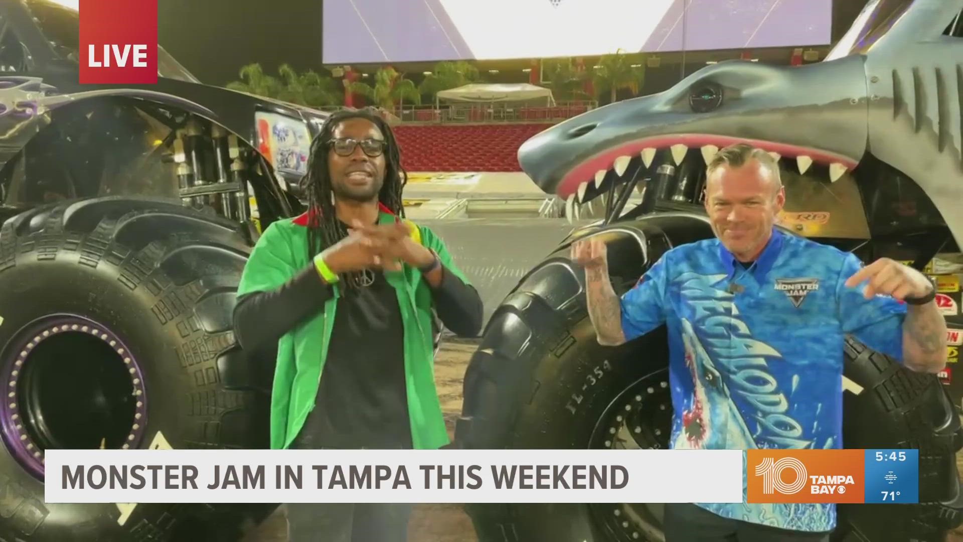 About Monster Jam — Raymond James Stadium