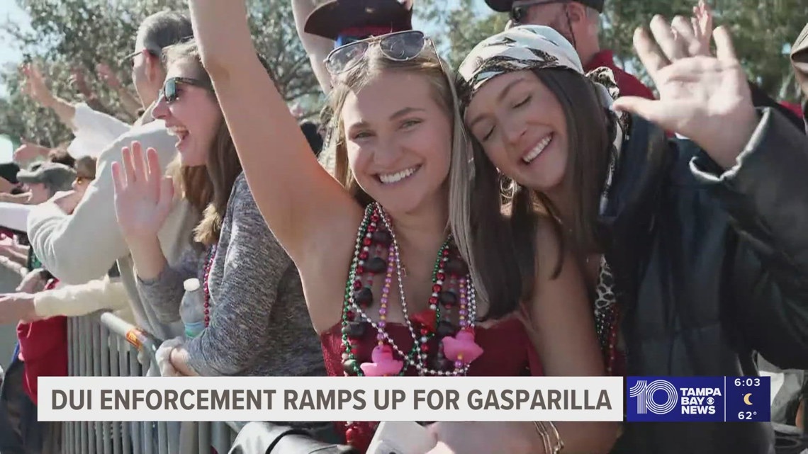 DUI enforcement ramps up for Gasparilla | wtsp.com